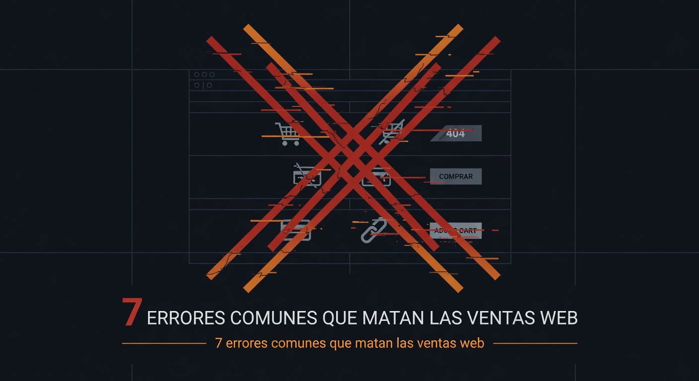 Tu web no convierte: 7 errores comunes que matan las ventas (y cómo solucionarlos) | BigLobster