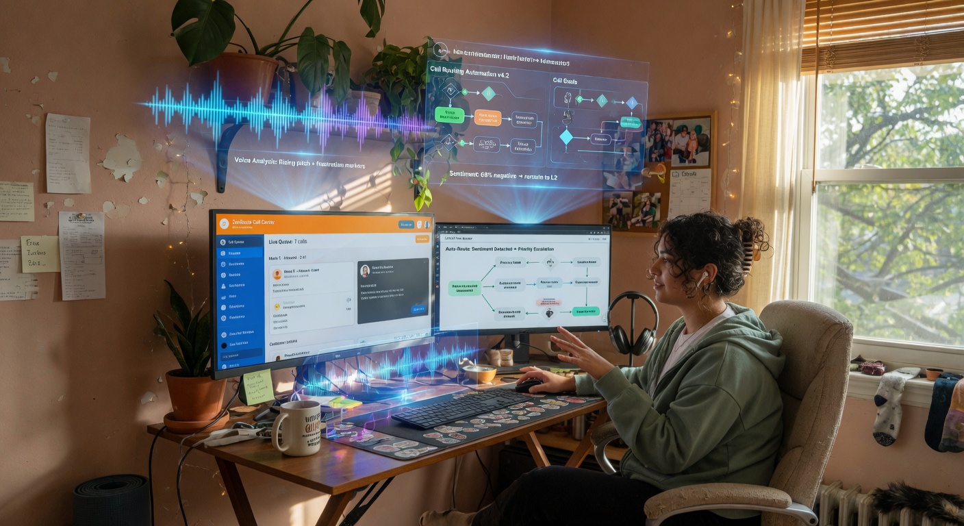 Automatización de llamadas repetitivas con inteligencia artificial